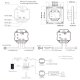 Smart Wi-Fi Rotary Dimmer Switch TS-K(WT) Tuya & Philips Hue Compatible TRIAC