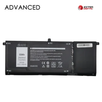 Extra Digital Advanced Notebook Battery DELL H5CKD, 3600mAh