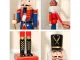 Wooden Nutcracker Soldier, Christmas Decorative Figurine, 30.5 cm