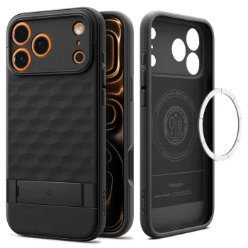 Spigen Parallax "S" Mag Case for iPhone 17 Pro, Black