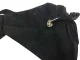 Unisex Fanny Pack Belt Bag with 4 Zipper Pockets, Black