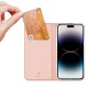 Dux Ducis iPhone 15 Pro Max wallet case Skin Pro, pink