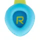 PowerLocus P2 Kids Wireless Headphones, Blue/Green