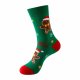 Christmas Socks Gingerbread Cookie festive holiday novelty, size 37-44