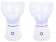 Facial steam sauna and nasal inhaler humidifier, pink, blue