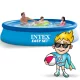 Sodo baseinas su pripučiamu žiedu Intex 28130, 366 x 76 cm su uždangalu
