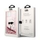Apple iPhone 14 Pro Max 6.7\" Karl Lagerfeld Glitter Choupette Head Case Cover (KLHCP14XLNCHCP), Pink