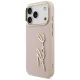Karl Lagerfeld Karl Script Logo Case for iPhone 17 Pro, Pink