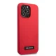 Karl Lagerfeld Silicone Plaque Case for iPhone 13 Pro / 13, Red