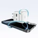 Cuktech AD653W 67W GaN Wall Charger with Retractable USB-C Cable - White