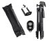 Camera Phone Tripod Stand with Phone Holder and Remote Control, 32-100 cm, Black
