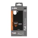 SBS Full Active D3O Case for iPhone 16 - Black