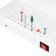Manicure & Pedicure Nail Drill Milling Machine Ocho Technic 65 W, White, With Digital Display & Touch Controls
