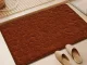 Soft and Absorbent Bath Mat, Brown, 80 x 50 cm