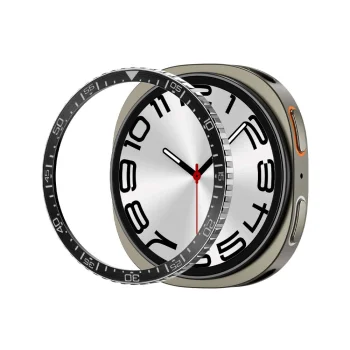 Apsauginis rėmelis Spigen Bezel Tune Diver, skirtas Samsung Galaxy Watch 8 44mm, juodas