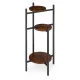3 Tier Plant Stand Industrial Metal Flower Pot Holder Shelf for Indoor Plants ModernHome