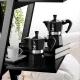 Bialetti Moka Express 0004953 Moka Pot, 6 cups, Black