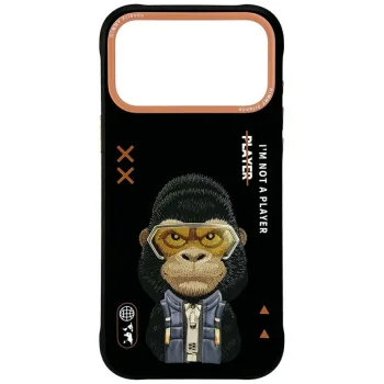 Nimmy Cool&Cute 2.0 Gorilla Case for iPhone 17 Pro Max, Black