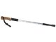 Lightweight Nordic walking trekking pole with cork handle 1 Pcs, silver