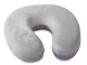 Memory Foam Travel Neck Pillow, Grey