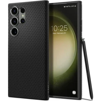 Spigen Liquid Air Case for Samsung Galaxy S23 Ultra, Matte Black