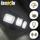Izoxis 26875 Solar Motion Sensor Light 180 LED Outdoor Waterproof IP65