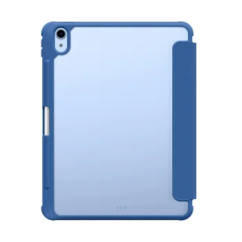 AmazingThing Titan Pro Case for iPad A16 11" with 720° Rotation Stand and Stylus Holder, Blue