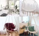 Garden Swing \"Stork\'s Nest\" Boho Hanging Chair 80cm