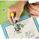 Water Coloring Book with Marker - Animals