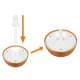 LTC Air Humidifier with LED Light, 130ml, Light Wood