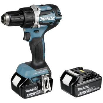 Makita DDF484RTJ 18V Cordless Drill Driver with 2x 5.0Ah Batteries and Case