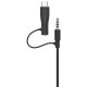 Belkin SoundForm Mini Wired Kids On-Ear Headphones, Black