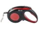 Strong automatic retractable dog leash with lock, 5m, up to 15kg, red