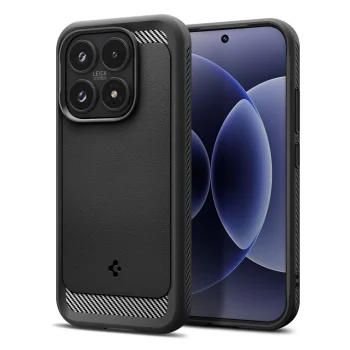 Spigen Rugged Armor Case for Xiaomi 17 - Matte Black
