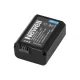 Newell DL-USB-C Dual-Channel Charger and Two NP-FW50 Batteries for Sony