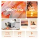 Yaber L2s LCD FullHD 1080p Multimedia Projector with JBL Speakers - White