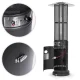 Gas Patio Heater 11 kW Outdoor Heater with Cover MultiGarden