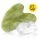 4FIZJO Natural Green Jade Gua Sha Massage Stone