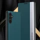 Atverčiamasis dėklas Samsung Galaxy S23+ Hurtel Sleep Case Pro su stovu, mėlynas