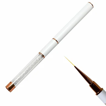Precision Nail Art Brush 7mm Rose Gold