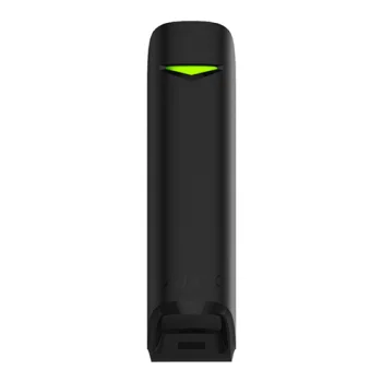Ajax MotionProtect Curtain Wireless Motion Detector, Black