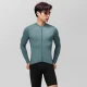 Rockbros ROAD TO SKY Men\'s Cycling Jersey Long Sleeve M, Gray-Blue