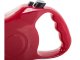 Automatic Retractable Dog Leash with Tape, 5m, up to 15kg, Red