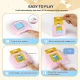 English Vocabulary Flashcard Reader, 112 Cards, Pink