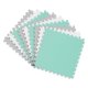 Kids Puzzle Foam Mat 180x180cm, Mint-grey