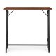 ModernHome Folding Computer Desk 80x45 cm, Small Laptop Table for Home Office