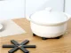 Foldable Trivet for Hot Pots and Pans, 19 cm, Black