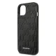 Karl Lagerfeld Monogram Plaque Case for iPhone 13 mini, Black