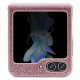 Guess Samsung Galaxy Z Flip 5 vāciņš Glitter Script, rozā