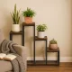 ModernHome 4-Tier Plant Stand, Industrial Style